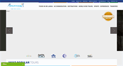 Desktop Screenshot of ceylontours.com